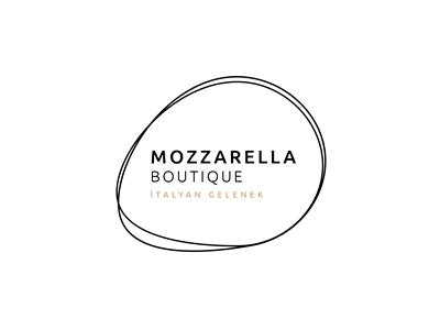 Mozzarella Boutique brandind logo logotype proposal simbol