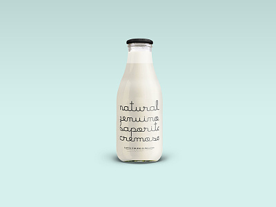 Latte Crudo a Milano branding editorial design icon latte logo logotype milano minimal packaging poster psd