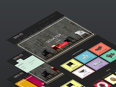 MenoèPiùDesign color e commerce graphic design minimal responsive design web design