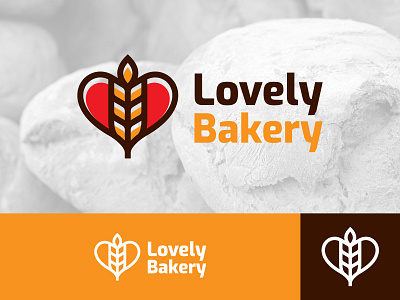 Lovely Bakery Logo Concept