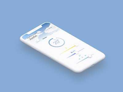 021 - Home Monitoring Dashboard app dailyui dailyui 021 dailyuichallenge dashboard design figma home minimalistic soft uidesign uxdesign