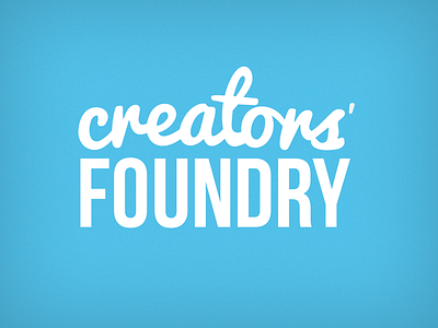 Creators Foundry Branding branding handwritten logo logotype pacifico script univers wordmark