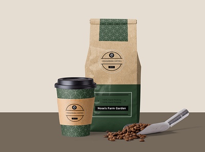 Coffee Bean Package / Coffee Cup Design beans brand brand design brand identity branding coffee coffee bag coffee cup logo package design packaging