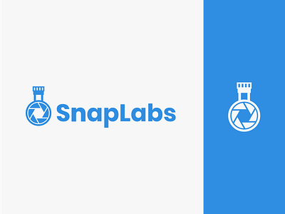 Snap Labs brand branding clean design flat graphic graphic design icon identity logo logo design minimal