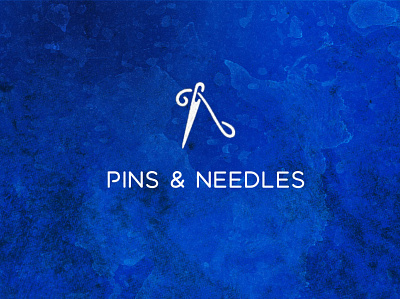 Pins & Needles church design church logo design logo photoshop typography