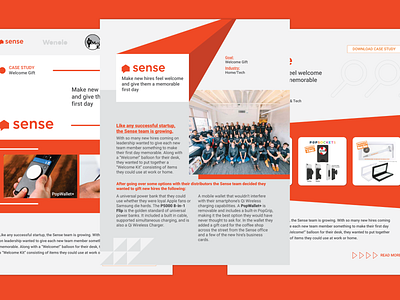 Case Studies - Concepts branding case study design graphic design landing page layout