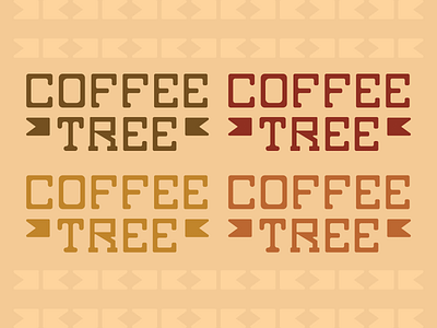 Coffee Tree - Logo Concept 1 branding custom type graphic design hand lettering lettering logo logo design seattle typography typography logo visual identity