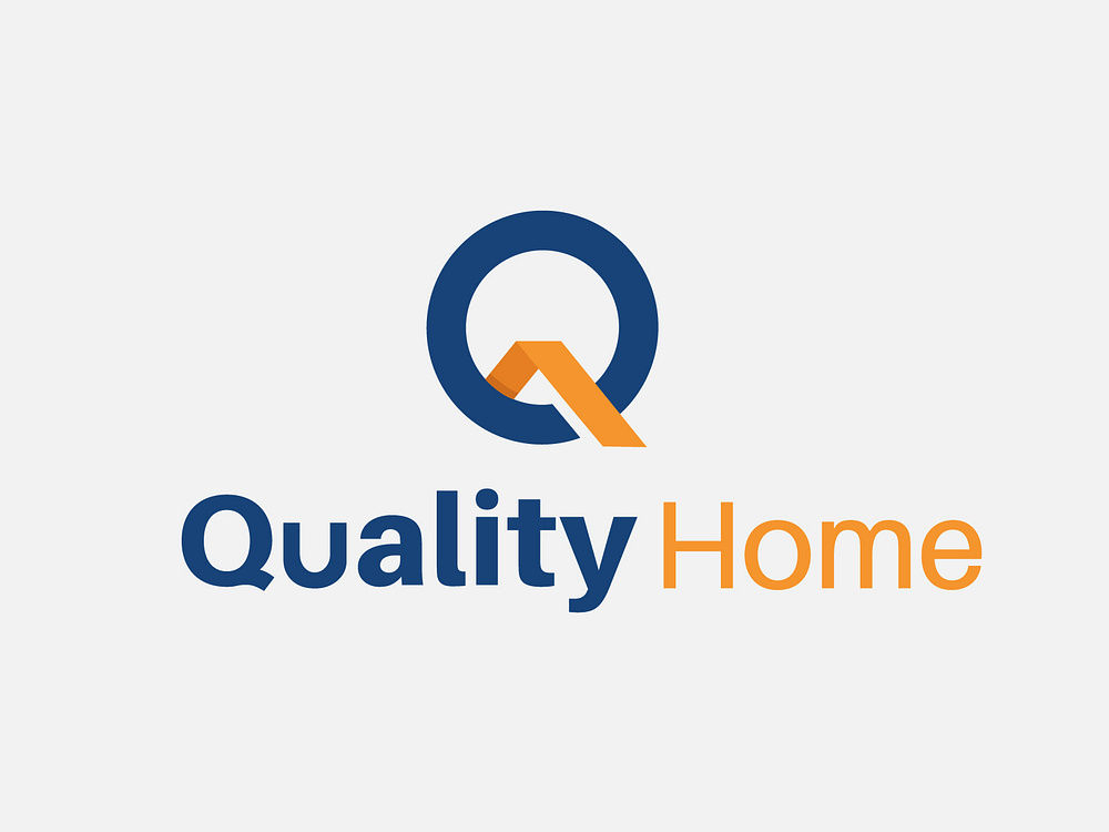 Quality Home App logo by Jahid Hasan on Dribbble