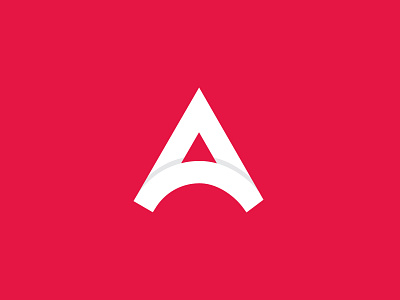 Atlas Logo a letter logo a logo app logo atlas blue financial app logo fintechlogo flat logo logo modern logo red saas app logo tech logo