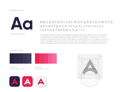 Atlas Logo by Jahid Hasan on Dribbble