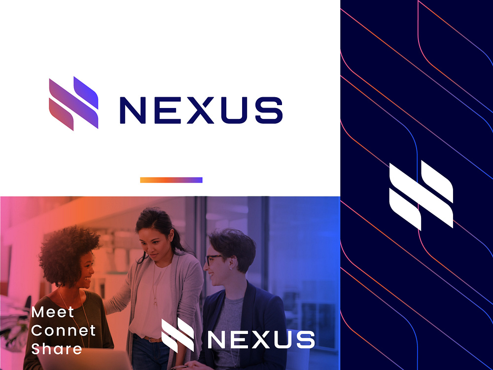 Nexus Logo by Jahid Hasan on Dribbble