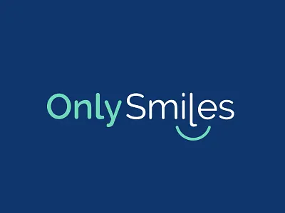 Only Smiles best logo design ideas 2020 brand identity branding agency creative logo dental care logo dental logo dental solution logo happy logo happy smile logo healthcare logo design ideas logo design inspiration logodesign medial logo orthodontics logo smiley smiley face ultrasonic tooth cleaner logo