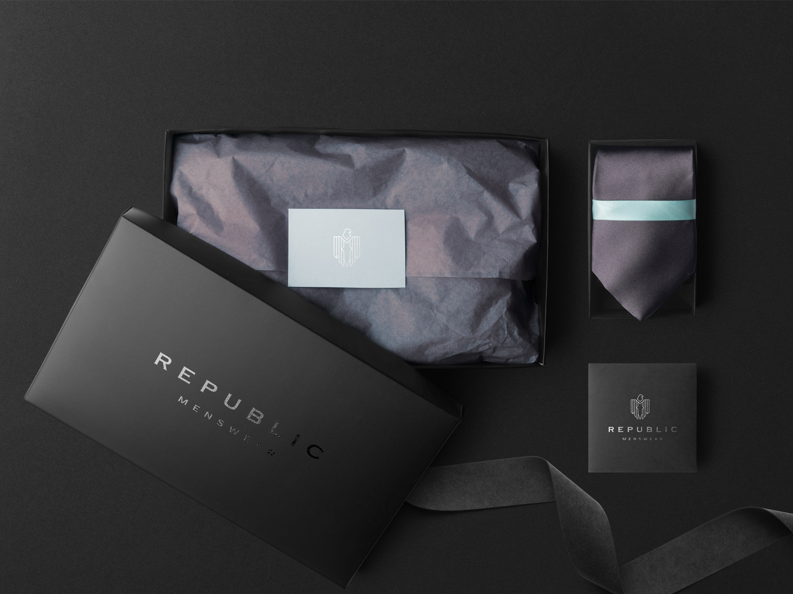 Republic Menswear Packaging by Jahid Hasan on Dribbble