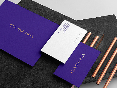 Cabana - Business Card, Invitation Card