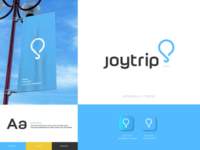 Joytrip Travel App logo app logo baloon logo brand identity design branding agency j letter loto j logo logo design inspirations 2020 logo design service logo designer top logo design ideas 2020 top logo designers 2020 tourism logo travel app travel app branding travel app logo travel icon travel logo trip logo trourism app logo