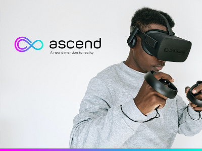 Ascend- Virtual Reality Logo & Branding