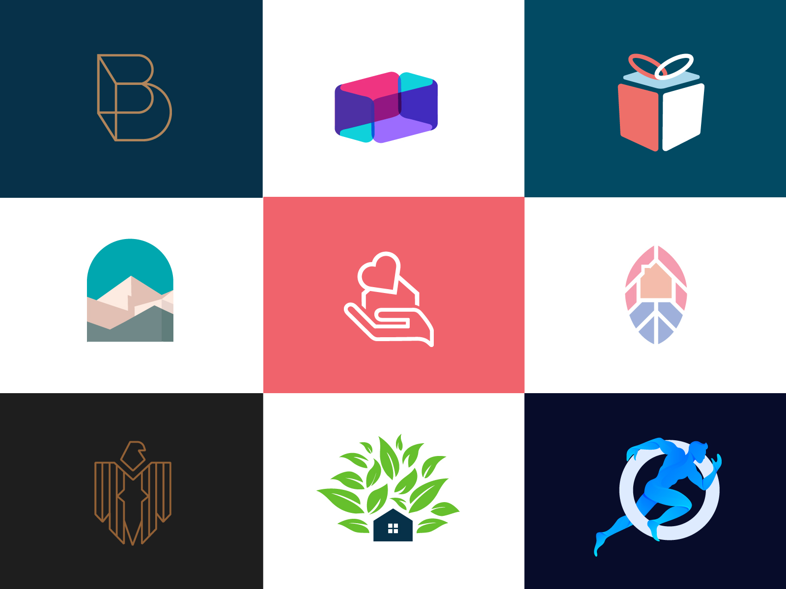 Best logo collections 2020 by Jahid Hasan on Dribbble