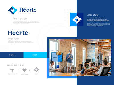 Hearte- Logo for a Software Company