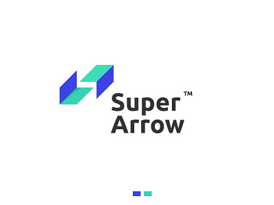 Super Arrow - Fintech Logo