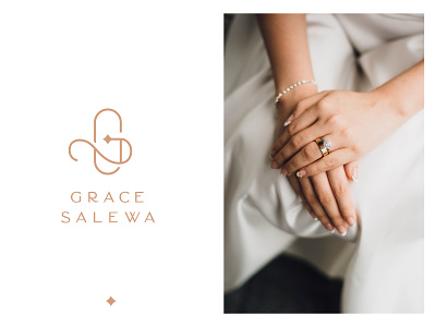 Grace Salewa - Jewelry Logo & Branding g logo design gs logo jewelry brand jewelry logo jewels logodesign luxury branding luxury logo minimal logo s logo