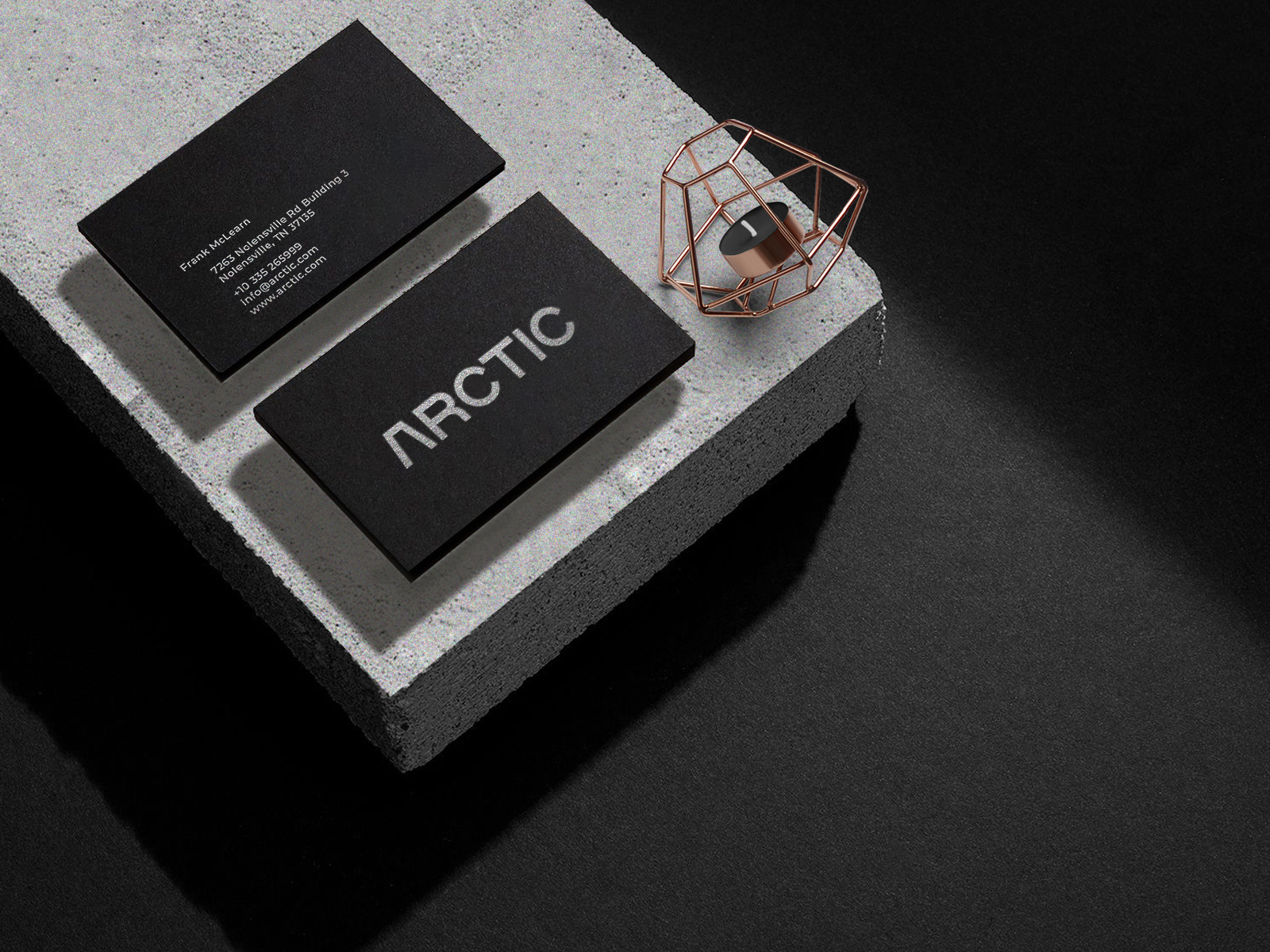 Arctic Brand Identity design Business Card by Jahid Hasan on Dribbble