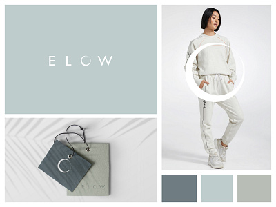 ELOW - Clothing Brand Logo and Brand Identity Design apparel brand brand identity branding branding agency clothing brand clothing fashion logo clothing logo fashion brand logo logodesign minimal logo modern fashion brand modern logo modern wear logo nude color brand