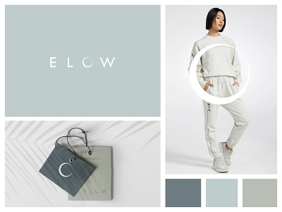 ELOW - Clothing Brand Logo and Brand Identity Design