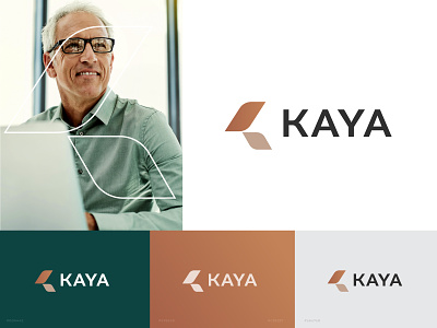 KAYA - Consulting brand identity branding branding agency consulting company branding design financial financial logo fintech k logo logo logo mark logotype luxury branding modern logo