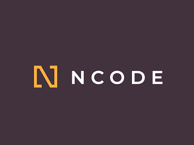 Ncode Logo Exploration brand identity design branding branding agency branding and identity branding design brown code logo coding creative digital agency flat logo logo logodesign n code logo n logo software company startup tech company yellow