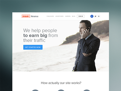Revenue Redesign clean icons orange redesign revenue simple website white