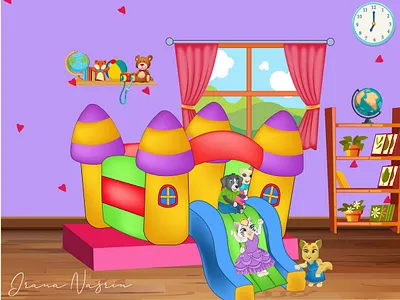 Alba Albasn Birthday Party adobe illustrator art artist cartoon character cartoon illustration cartoonist children book illustration drawing and painting illustration kids illustration line art line drawing pencil drawing watercolor illustration