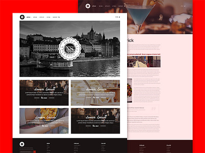 Norra Stationsgatan blog home page landing page stockholm web design wordpress