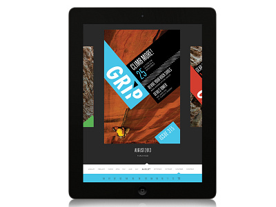 Grip iPad Magazine App