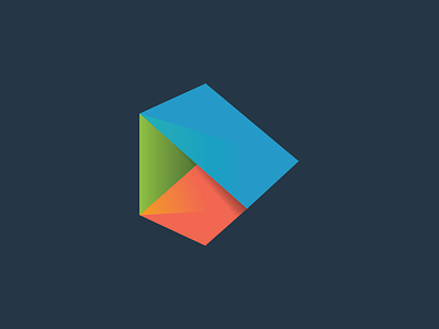 Digital Edge Logo app asseco blue d digital fold folded green icon paper red software