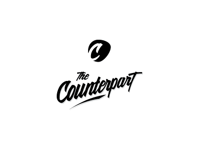 Counterpart Logo black c calligraphy counterpart graphic typography handwritten lettering logo wordmark
