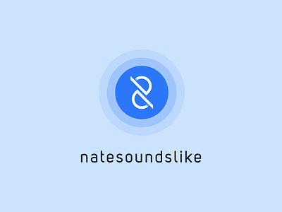 Nate Sounds Like 8 blue eight logo minimal music n n8 nate producer pulse sound