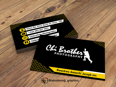 COMPLEMENTARY CARD CHI BROTHER branding complimentary card