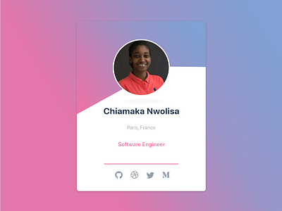 Daily UI 006 (User Profile)