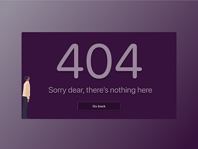 Daily UI 008 (404 page)