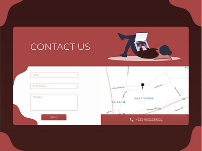 Daily UI 028 (Contact Page)