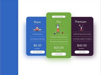 Daily UI 030 (Pricing)