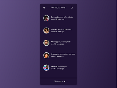 Daily UI 047 (Activity Feed)