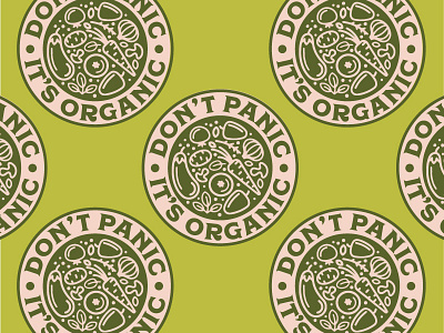 Don't Panic, It's Organic Badge
