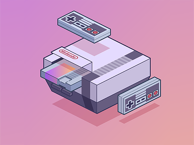 Nintendo illustration vector vector illustration