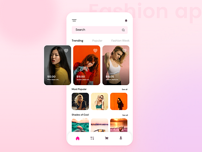 Fashion Product App Concept by Nithin P John on Dribbble