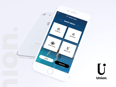 Union Yoga App appdesign dashboard design fitnessapp flatdesign materialdesign mobile mobileui ui yogaapp