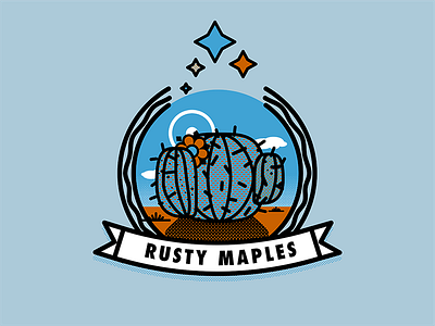 Rusty Maples Sigil design icon illustration sigil vector