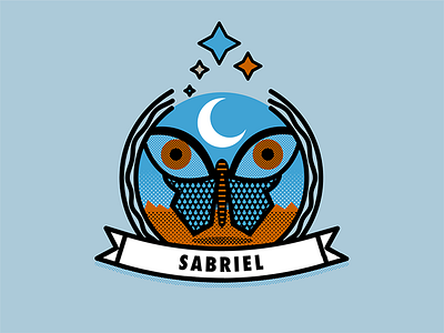 Sabriel Sigil design icon illustration sigil vector
