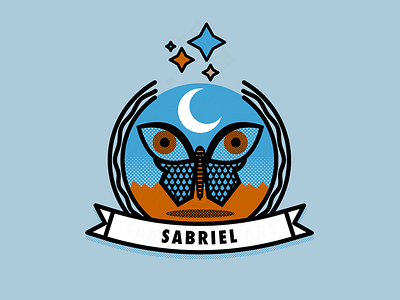 Sabriel Sigil design icon illustration sigil vector