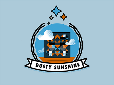 Dusty Sunshine Sigil design icon illustration sigil vector